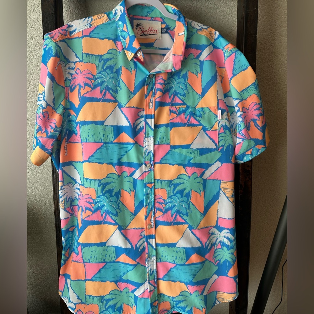Chubbies Xxl Shortsleeved Button Up - image 1